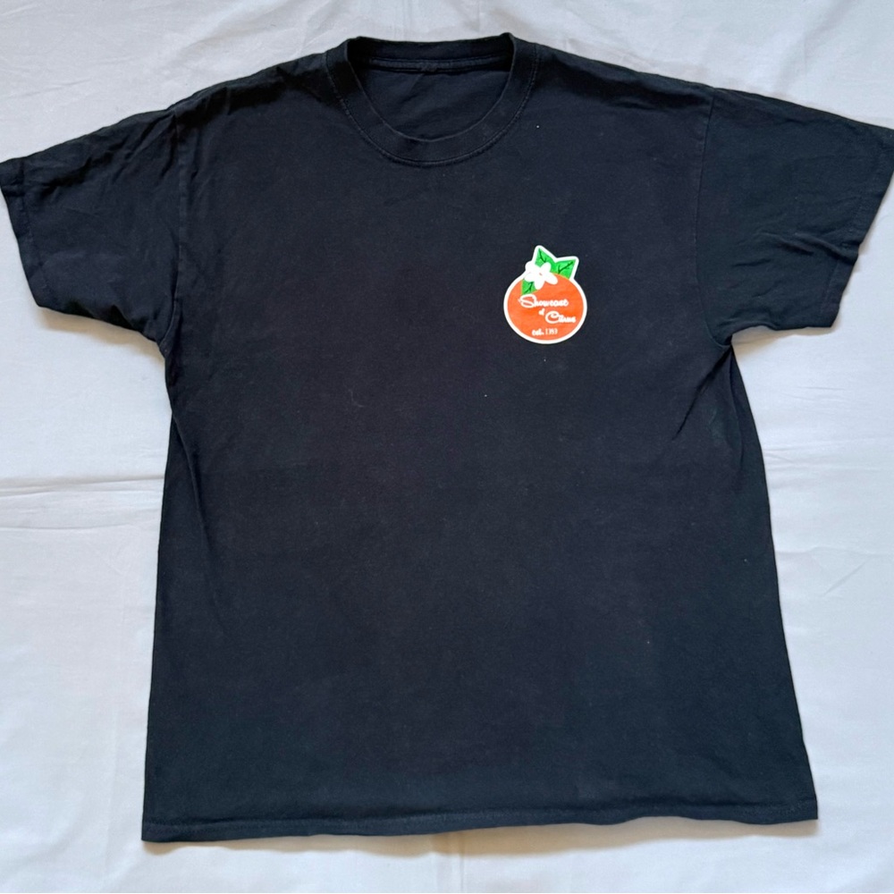 Men’s Showcase Of Citrus Florida‎ Crew Black Graphic T-Shirt Size Large